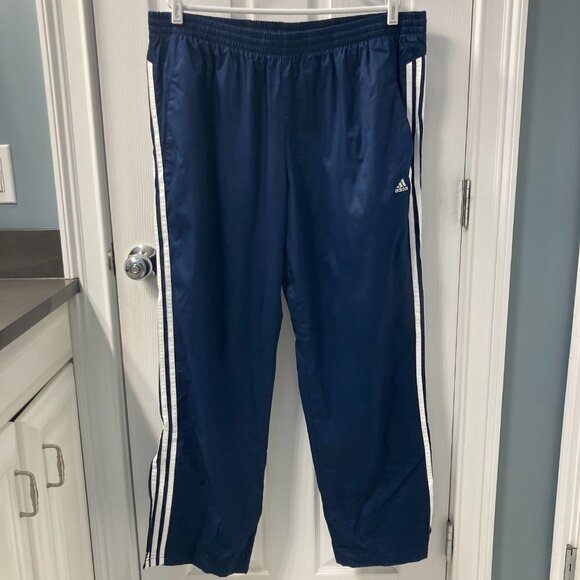 Adidas Mesh Lined Athletic Track Pants Climaproof Size 2XL - Picture 7 of 7